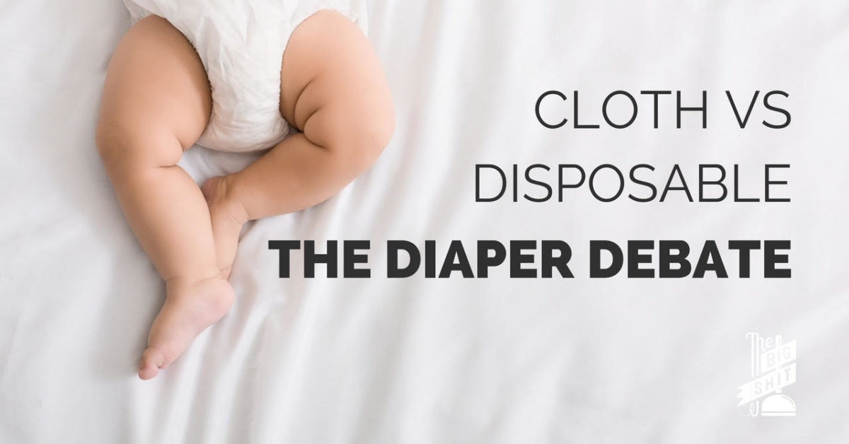 baby wearing a diaper